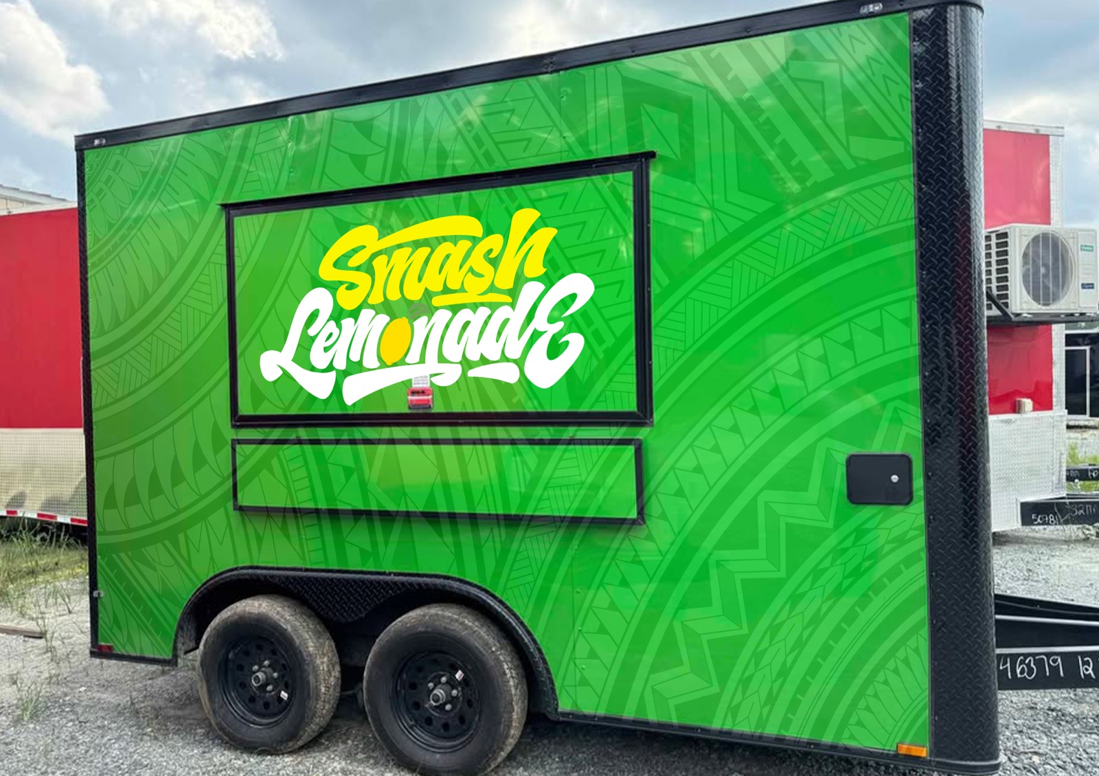 Your choice of indoor or outdoor with our trailer