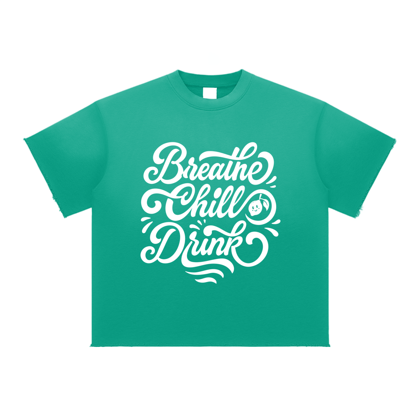 Sun Fade Raw Edge T-Shirt