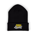 Embroidered "Smash Grounded" Cuffed Beanie — Streetwear Knit Hat