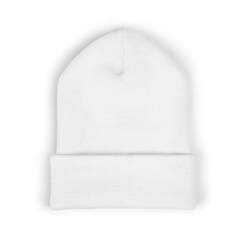 Embroidered "Smash Grounded" Cuffed Beanie — Streetwear Knit Hat