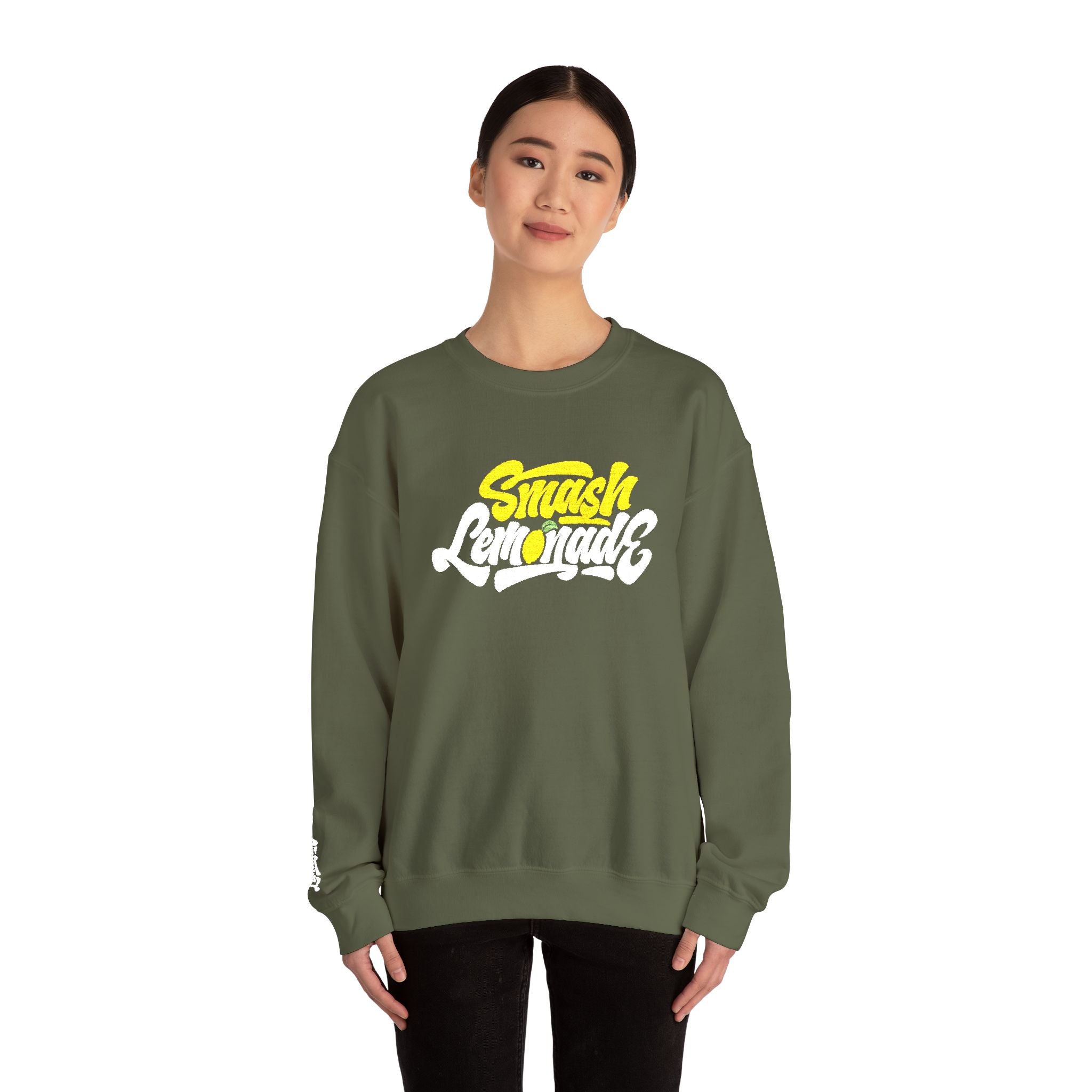 Smash Lemonade Graphic Crewneck Sweatshirt