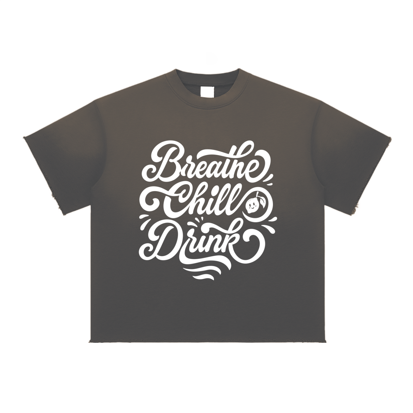 Sun Fade Raw Edge T-Shirt