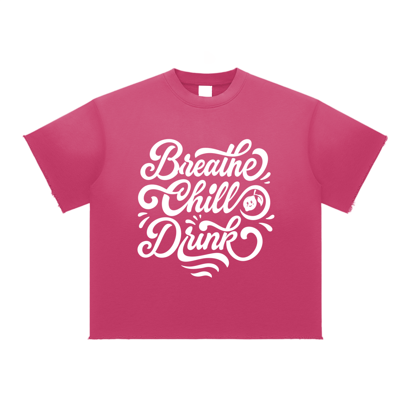 Sun Fade Raw Edge T-Shirt