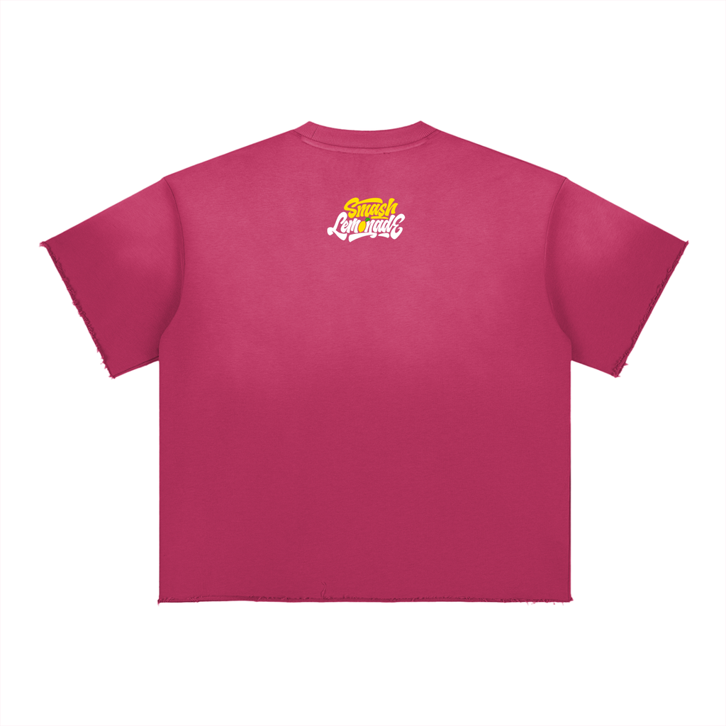 Sun Fade Raw Edge T-Shirt