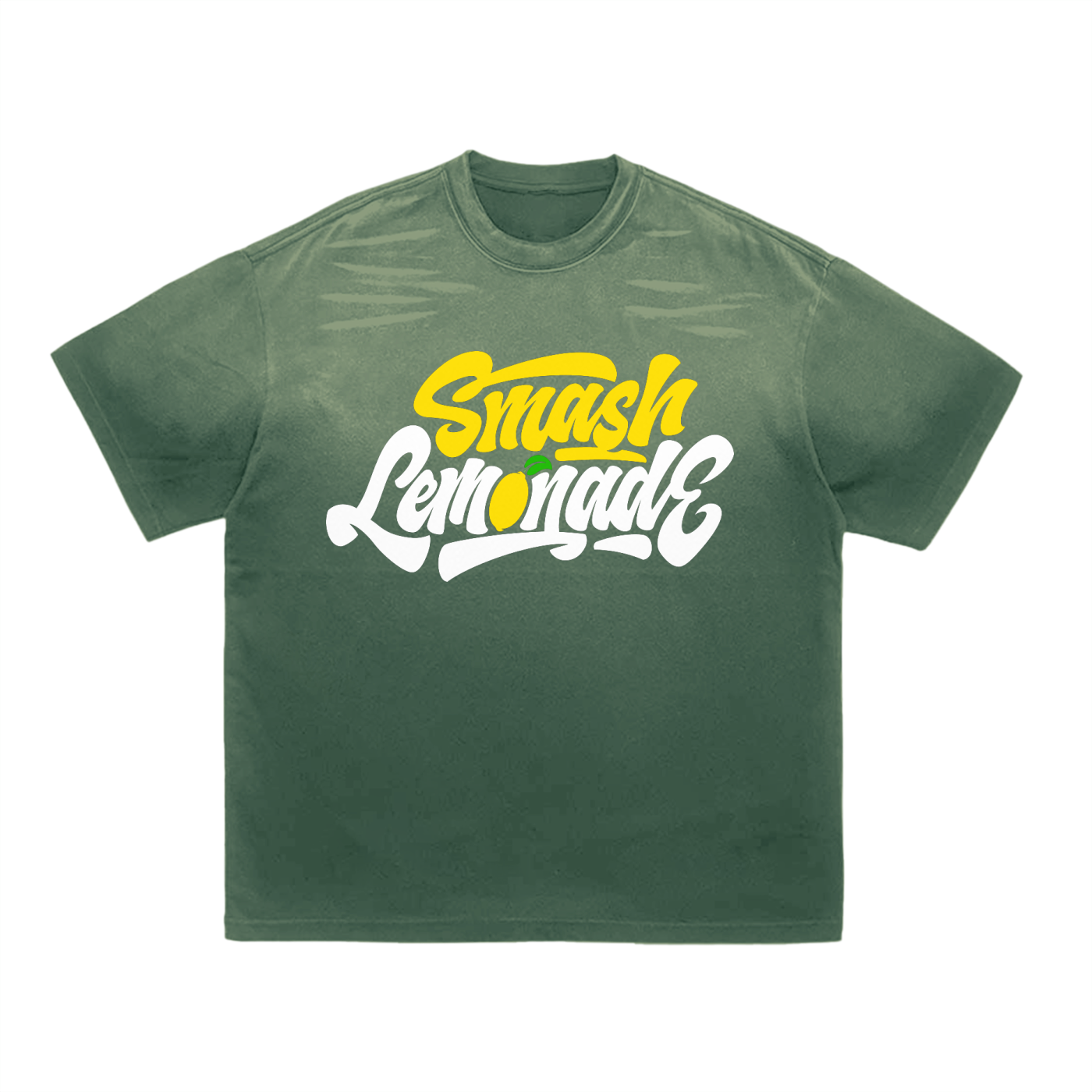 Tiger Stripe Gradient Washed T-Shirt