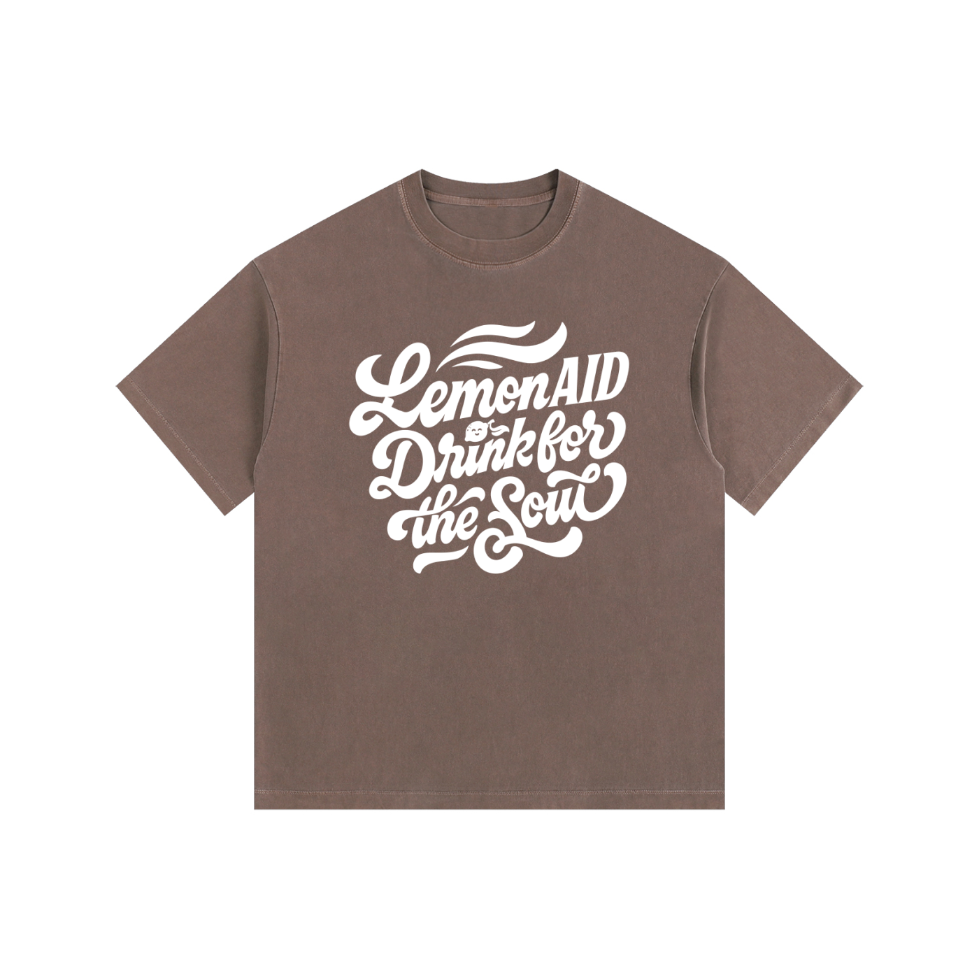 Vintage Washed Oversized Cotton T-Shirt