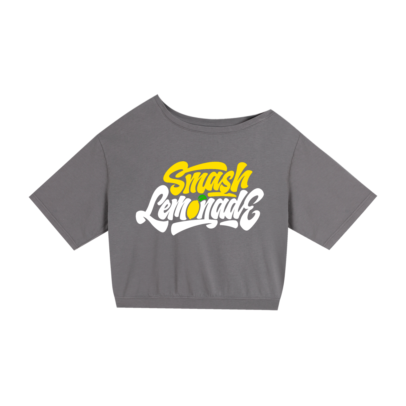 Asymmetric Shoulder Oversized Cotton T-Shirt